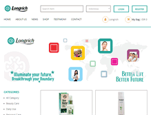 Tablet Screenshot of longrichbio.com